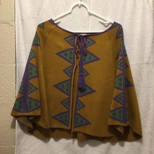 Flying Tomato poncho/cape